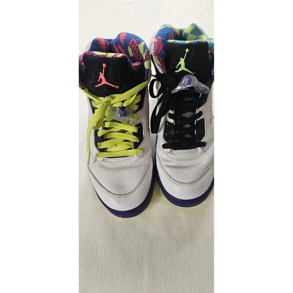 Air Jordan 5 Retro Alternate Bel-Air White Ghost Green DB3335-100 Mens Sneakers